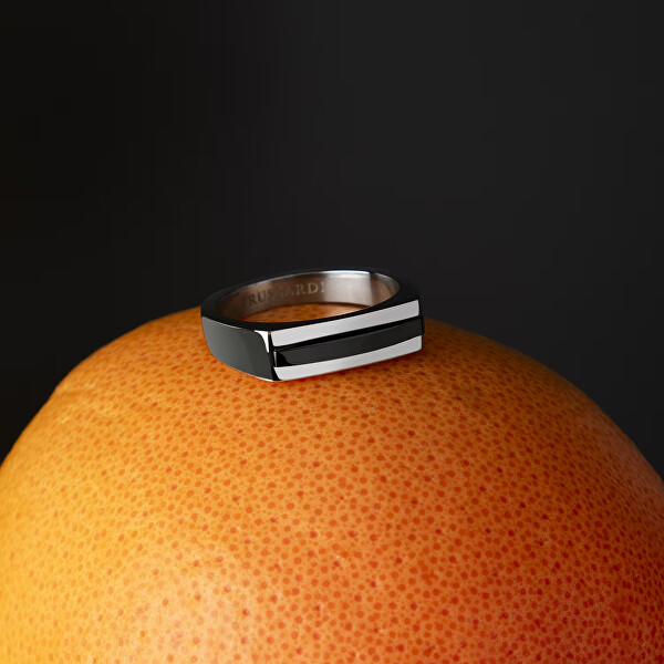 Stylový ocelový bicolor prsten pro muže T-Steel TJAXV430
