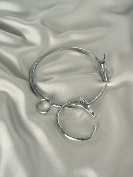 Štýlový pevný náhrdelník z ocele T-Heritage TJAXB01