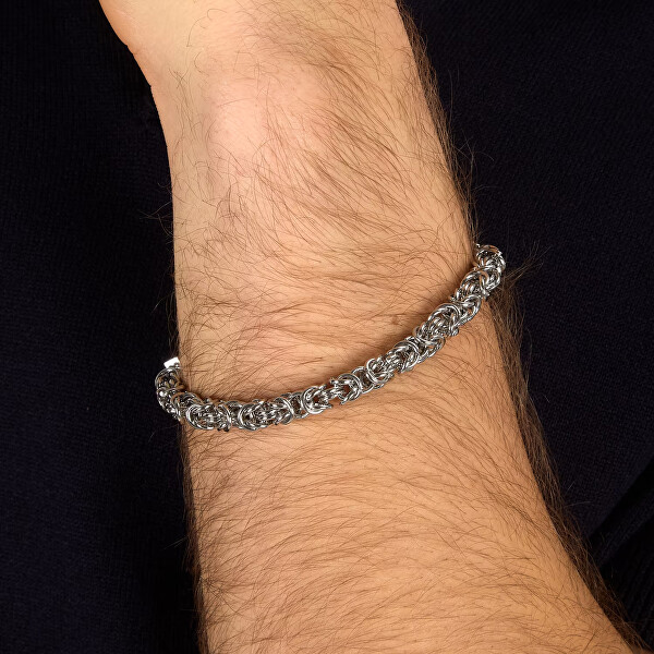 Výrazný pánský náramek z oceli T-Steel TJAXV55