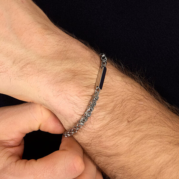 Výrazný pánský náramek z oceli T-Steel TJAXV56