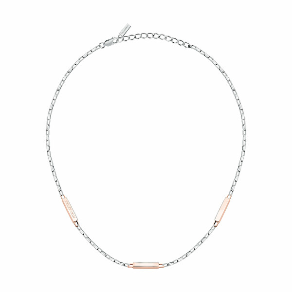 Bicolor pánský náhrdelník z oceli T-Steel TJAXV29