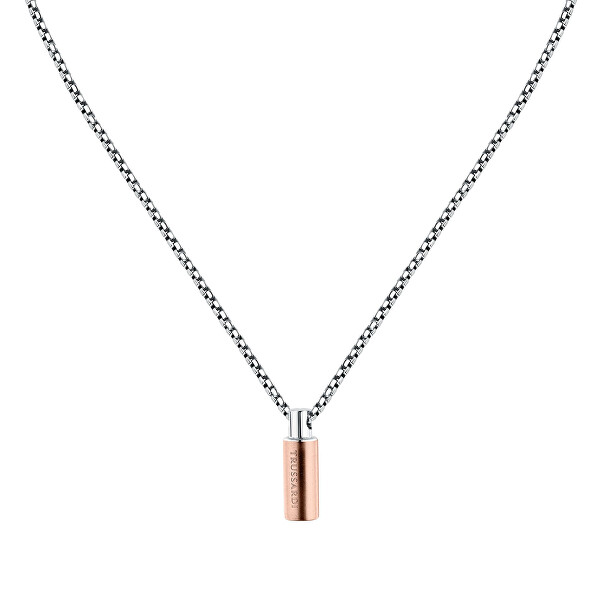 Pánský bicolor náhrdelník z oceli Venezia T-Steel TJAXV59