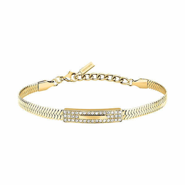 Pozlacený náramek s krystaly Hádek Concept TJAYY07
