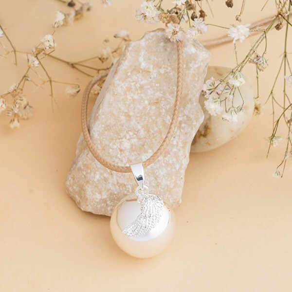 Půvabná těhotenská rolnička Andělské křídlo ES20