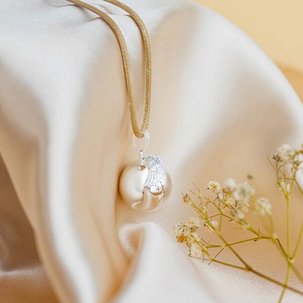 Půvabná těhotenská rolnička Andělské křídlo ES20