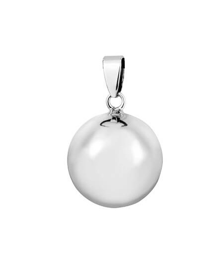 Postříbřená těhotenská rolnička AS20