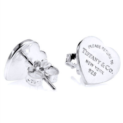 Romantické stříbrné náušnice pecky 23900564 + originální balení