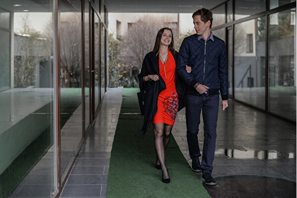 Hnědý kožený náramek 2700685