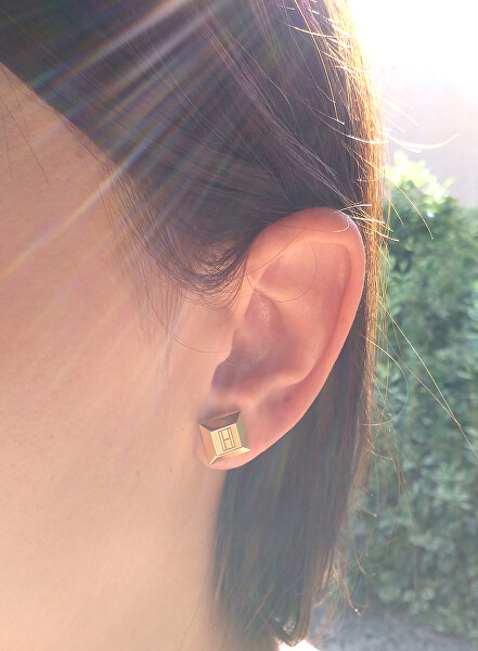 Pozlacené náušnice TH2700646