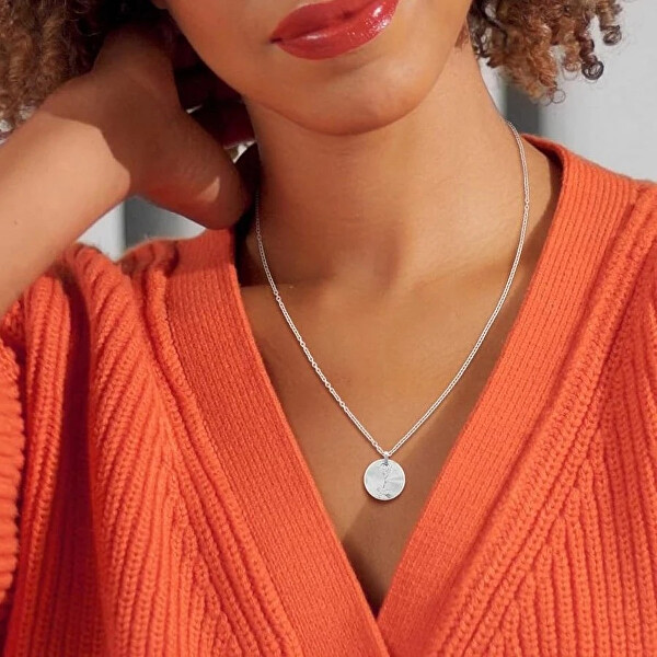 Elegantní ocelový náhrdelník s přívěskem 2780589