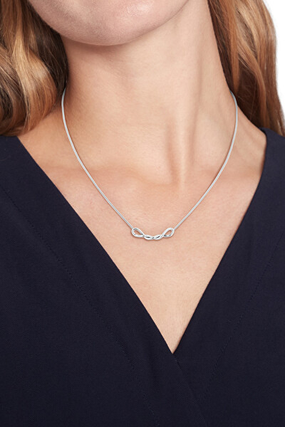 Elegantní ocelový náhrdelník Twist 2780735