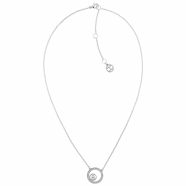 Módní ocelový náhrdelník Vine Circle 2780520
