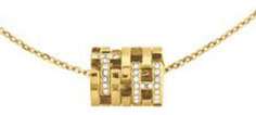 Módní pozlacený náhrdelník s fashion přívěskem TH2780384