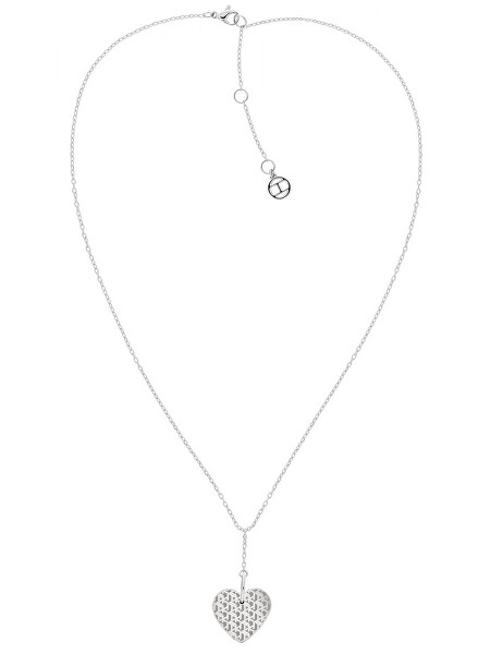 Oceľový náhrdelník s príveskom srdca TH2780287