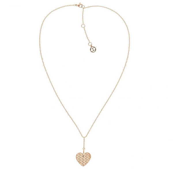 Oceľový náhrdelník s príveskom srdca TH2780289