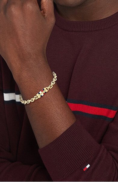 Originální pozlacený náramek Bruce Chain 2790653