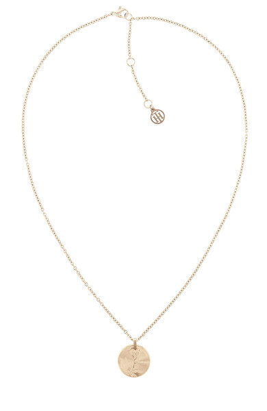Elegantní bronzový náhrdelník s přívěskem 2780591