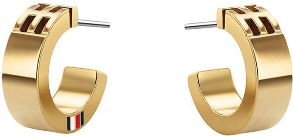 Fashion pozlacené náušnice kruhy TH2780418