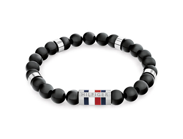 Korálkový náramok z onyxu Beads 2790712