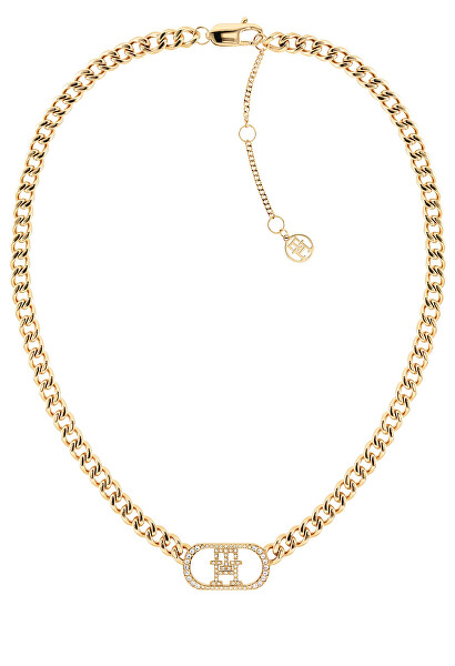 Luxusní pozlacený náhrdelník Monogram 2780894