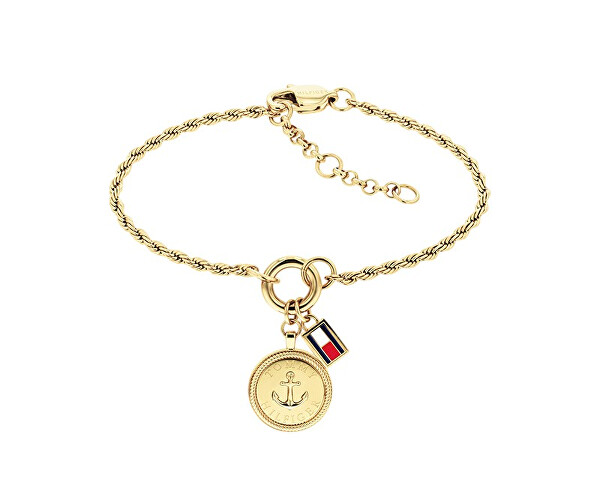 Luxusní pozlacený náramek Nautical Charms 2781030