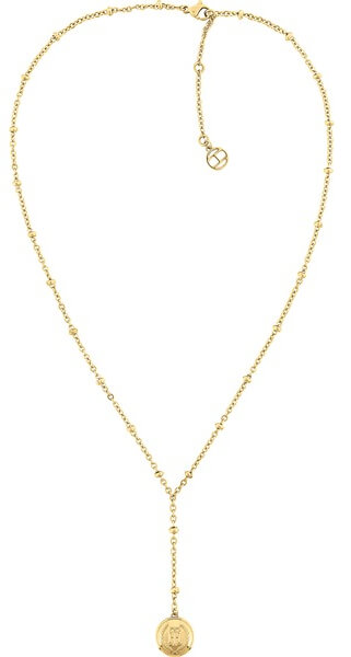 Moderní pozlacený náhrdelník TH2780377