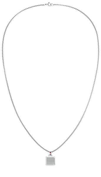Minimalistische Halskette aus Stahl für Männer 2790543