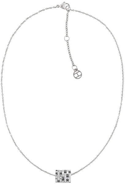 Módne oceľový náhrdelník s fashion príveskom TH2780383