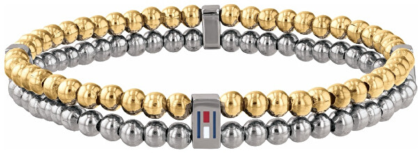Módní bicolor náramek z oceli 2780049
