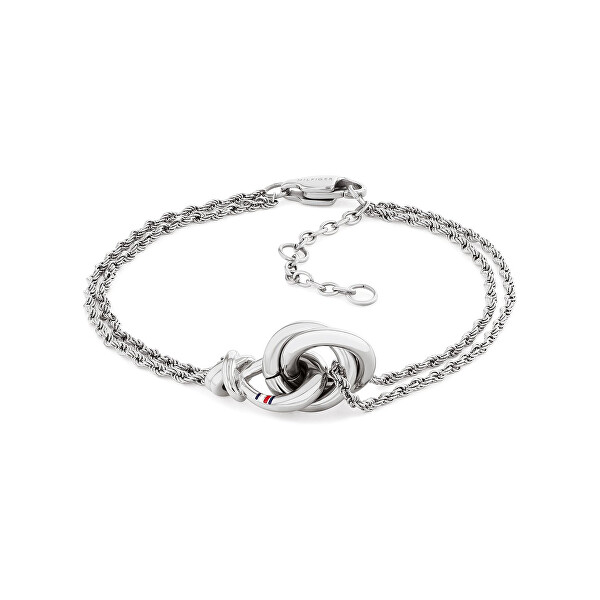 Nadčasový ocelový náramek Propletené kruhy Nautical Knot 2780990