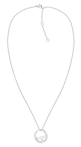 Oceľový náhrdelník TH2780323 (retiazka, prívesok)
