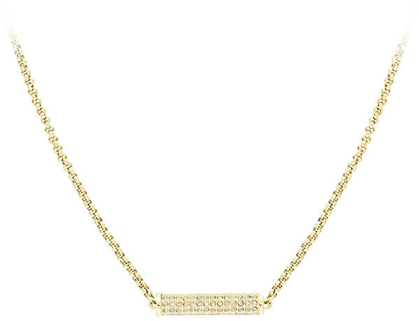 Vergoldete Halskette mit Kristallen TH2780193