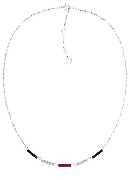Stylový dámský náhrdelník z oceli Layered 2780804