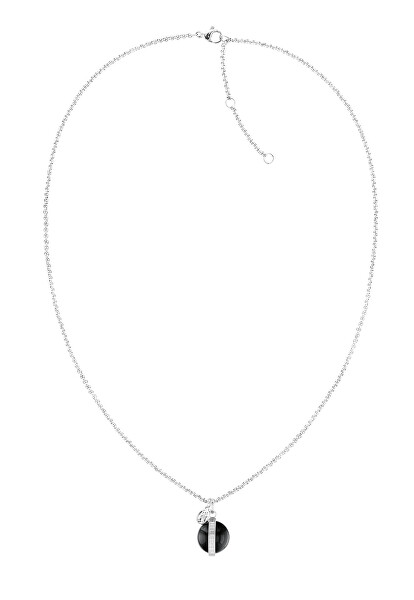 Štýlový náhrdelník s onyxom 2780761