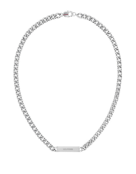 Stilvolle Halskette aus Stahl Layered 2790577