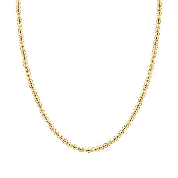 Pozlacený kuličkový náhrdelník TJ-0134-N-40