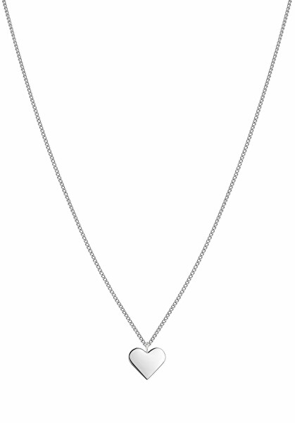 Romantický oceľový náhrdelník TJ-0025-N-45
