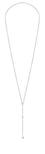 Romantický ocelový náhrdelník se srdíčky TJ-0028-N-60