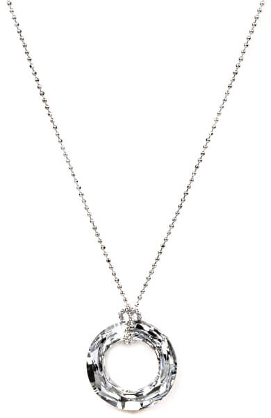 Elegantní náhrdelník Cosmic Ring Crystal