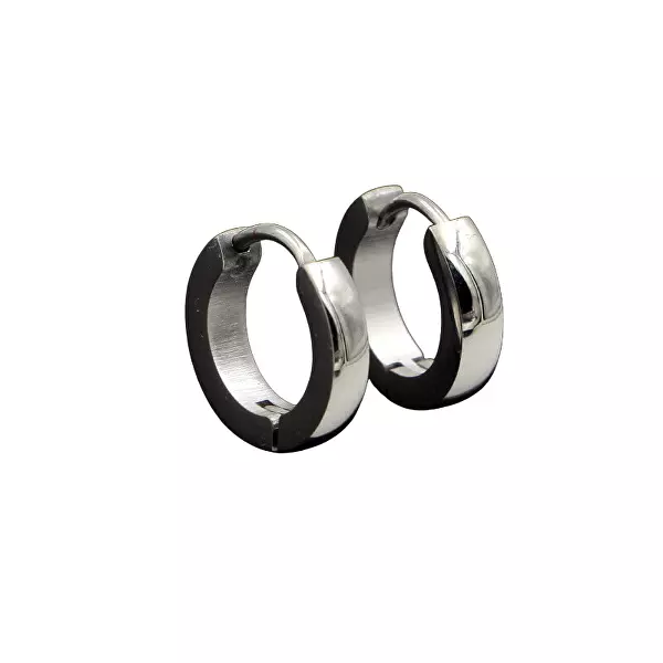 Ocelové náušnice kroužky