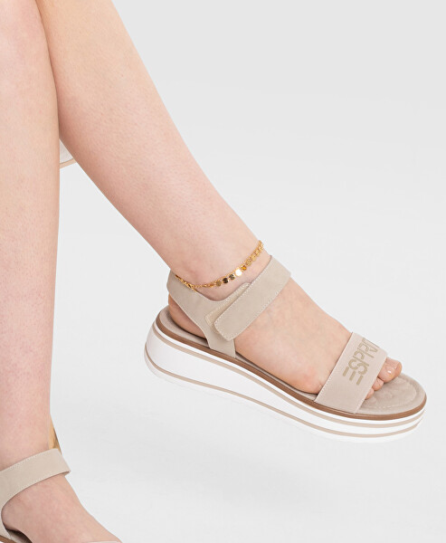 Penízkový řetízek na nohu z oceli