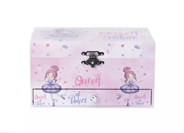 Roztomilá dětská hrací šperkovnice Balerína