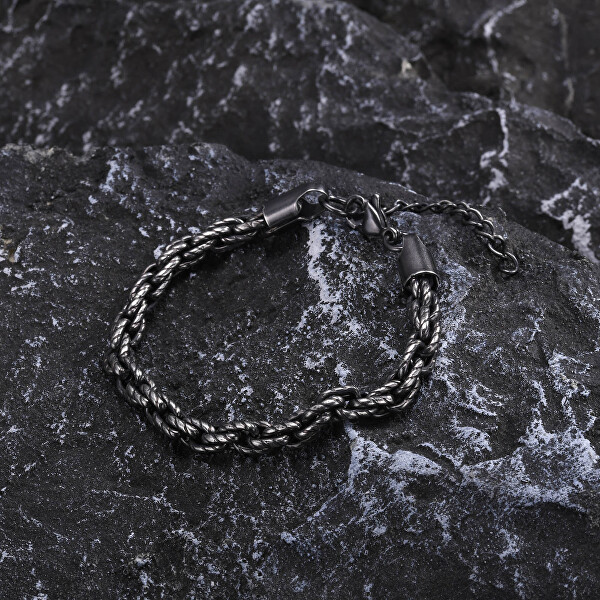 Bracciale elegante con placcatura nera