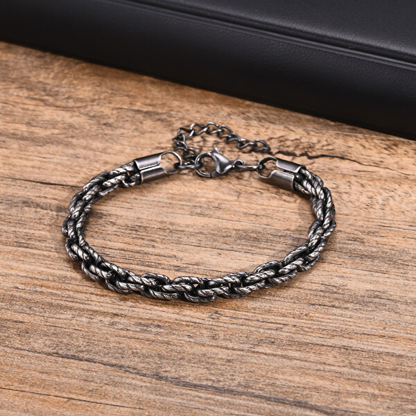 Bracciale elegante con placcatura nera