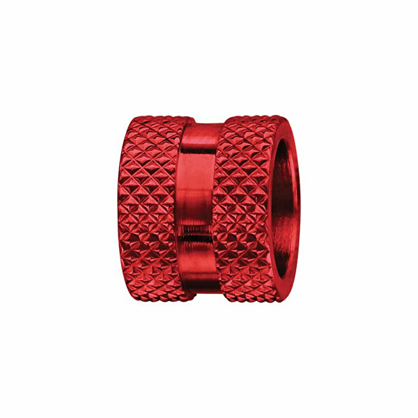 Rote Aluminiumperle für Armbänder B15009R