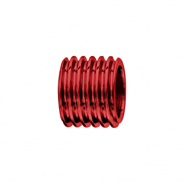 Rote Aluminiumperle für Armbänder B15018R