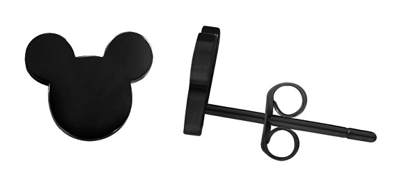 Design schwarze Ohrringe Mickey Mouse