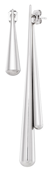 Elegante Damenohrringe aus Stahl 3in1
