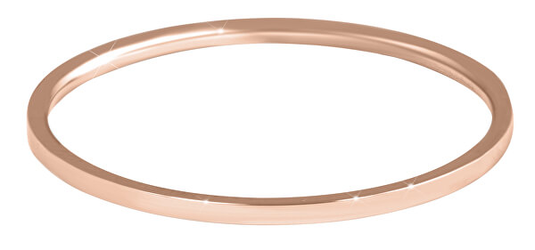 Elegantný minimalistický prsteň z ocele Rose Gold