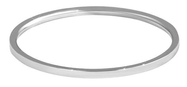 Eleganter minimalistischer Ring aus Silberstahl